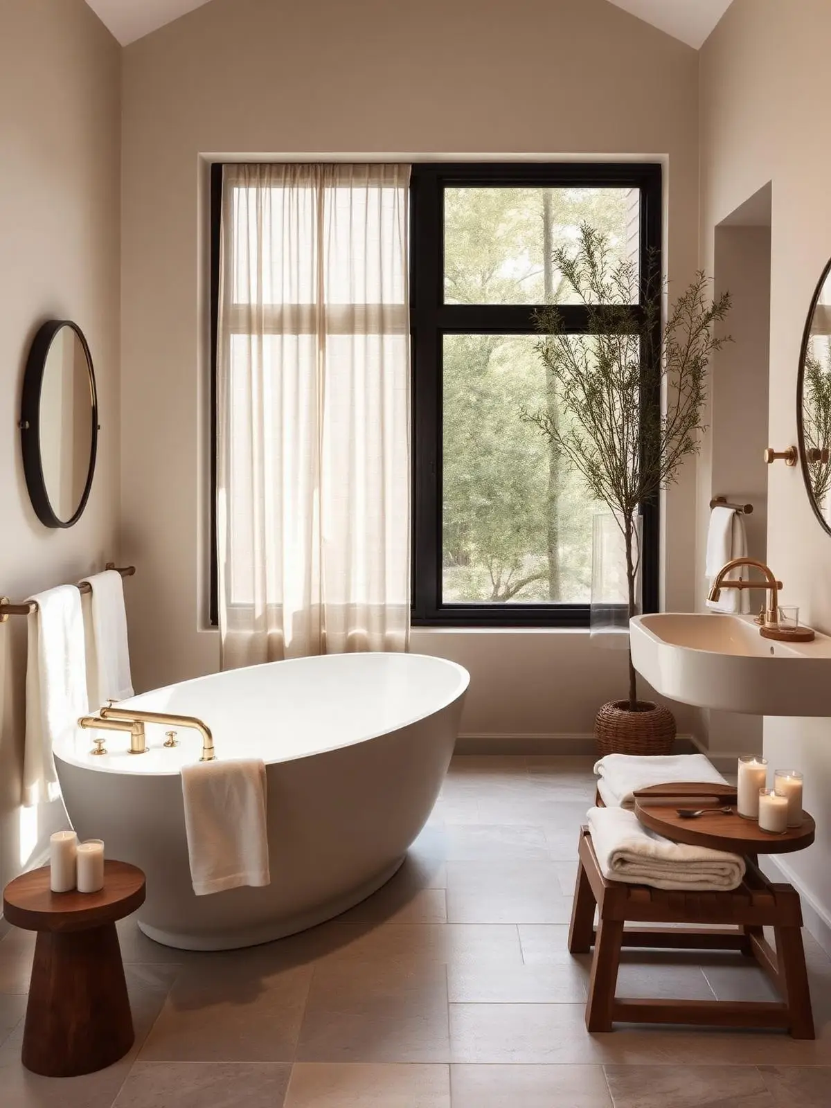 Spa-Like Bathroom