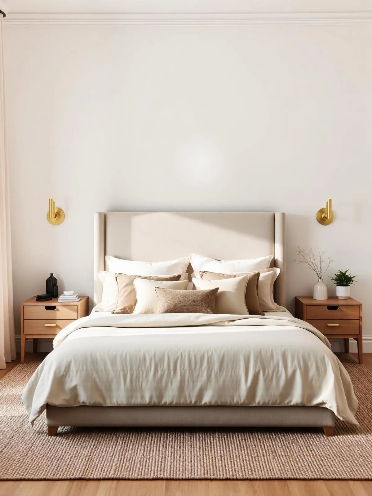Oatmeal & Oak Bedroom